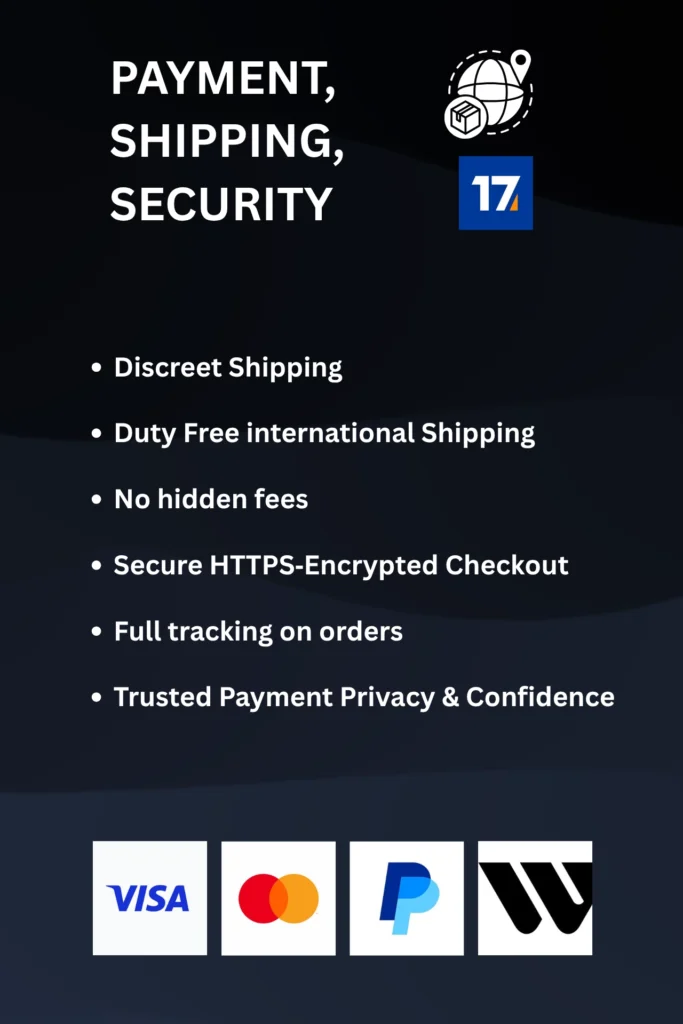 PAYMENT,SHIPPING,SECURITY
